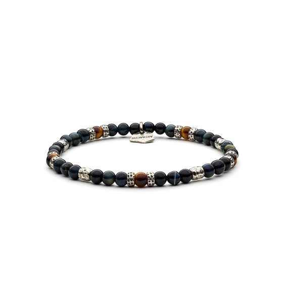 Armband Antracite Fante in Halbedelsteine BFA01 ADMIRAL - BFA01 ADMIRAL